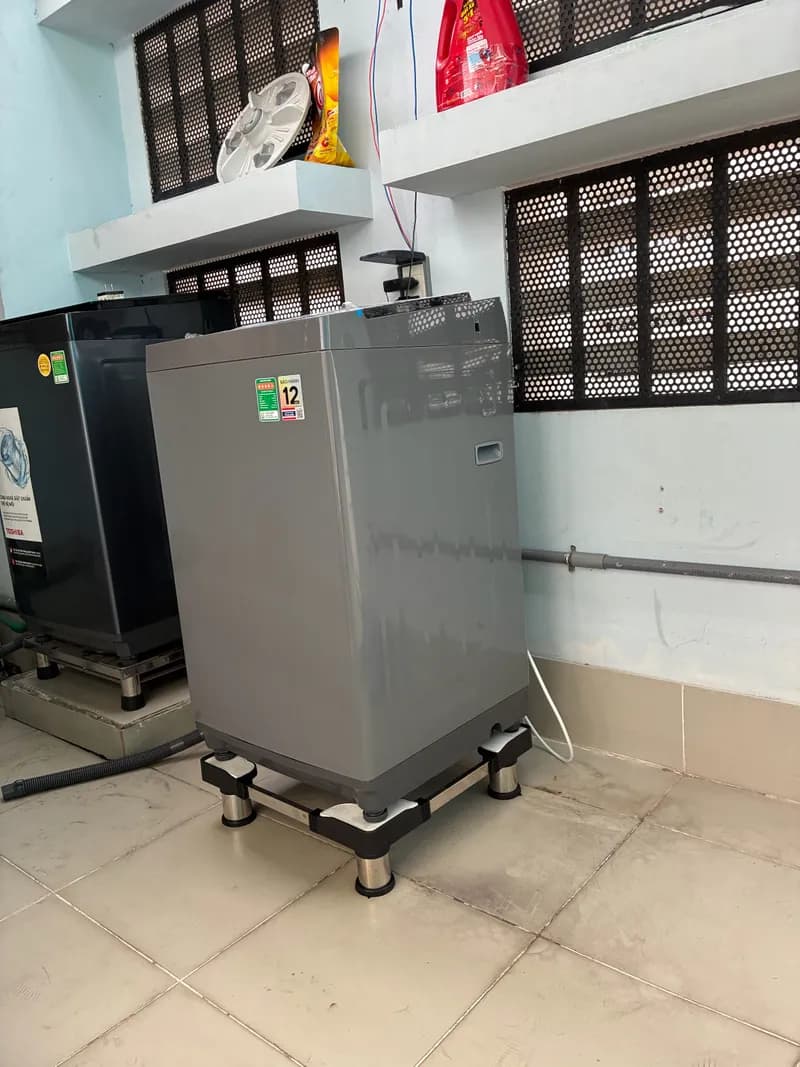 Trước sửa máy giặt lồng đứng Toshiba tại TPHCM — thợ Đặng Văn Thịnh