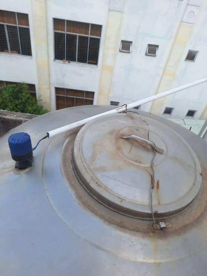 Sau khi hoàn thành sửa máy bơm tăng áp tại TPHCM — thợ Trần Quốc Đông (5 sao)