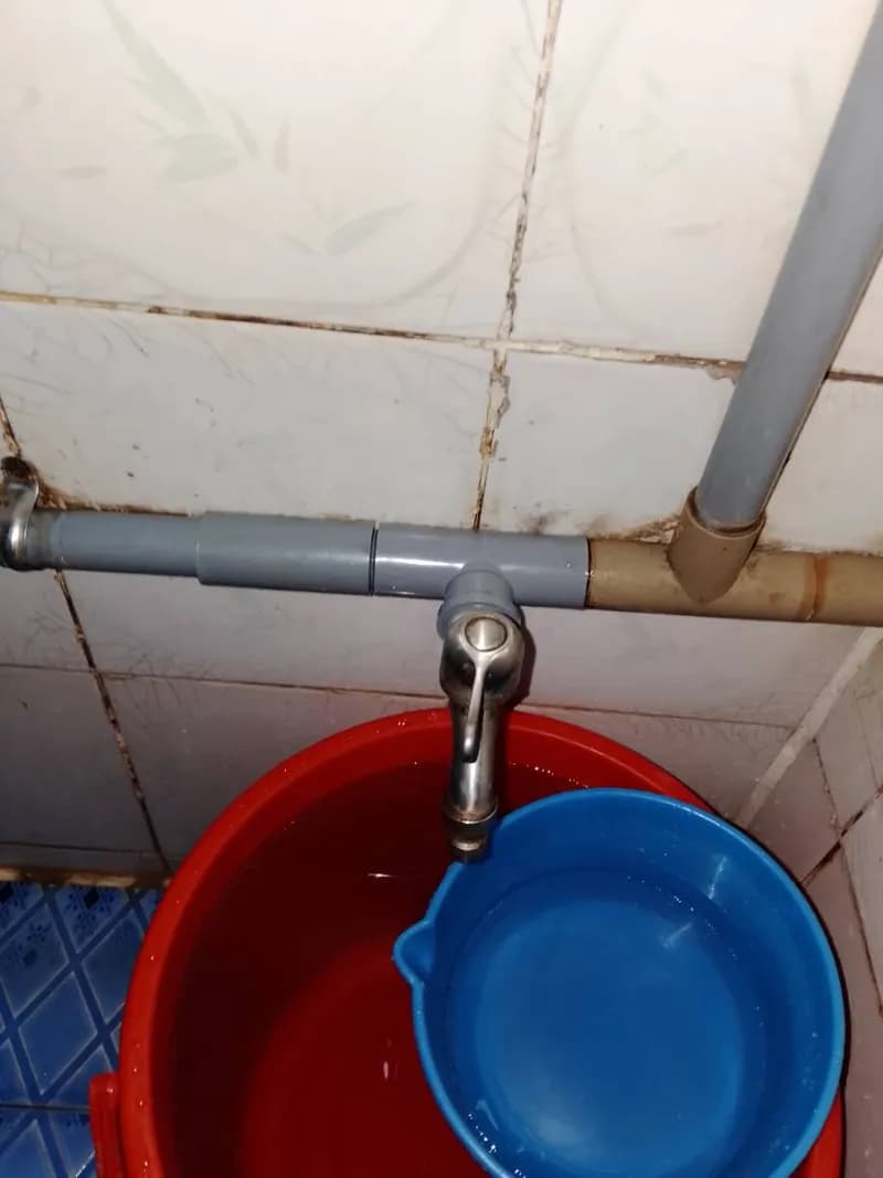 Sau khi hoàn thành sửa ống nước tại Quận 11 — thợ Bùi Văn Bảo (5 sao)