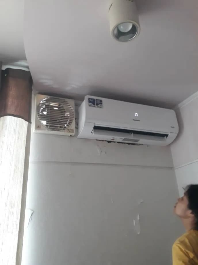 Vệ sinh thông tắc máng thoát nước máy lạnh tại TPHCM tại TPHCM