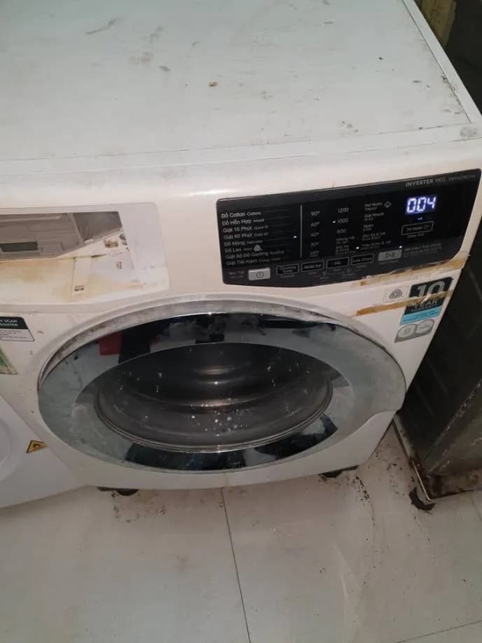 Thay bộ giảm xóc và bơm xả máy giặt tại TPHCM tại TPHCM