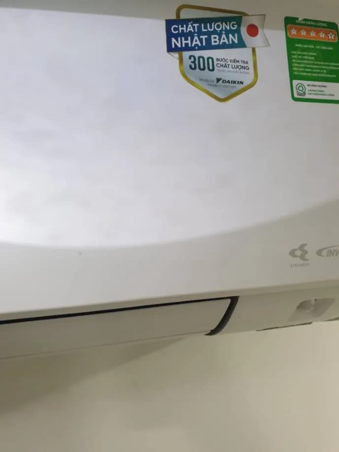 Trước sửa máy lạnh treo tường Daikin tại Quận 8 — thợ Phan Chí Tâm
