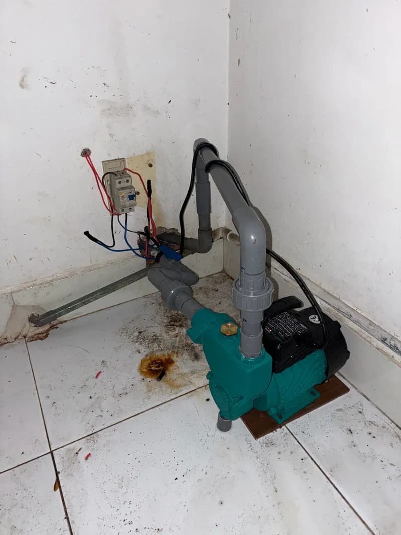 Sau khi hoàn thành sửa máy giặt cửa trước tại Tân Bình — thợ Dương Oai