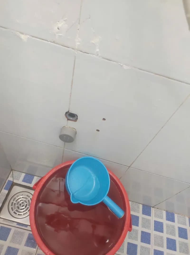 Trước sửa vòi nước tại Gò Vấp — thợ Bùi Văn An