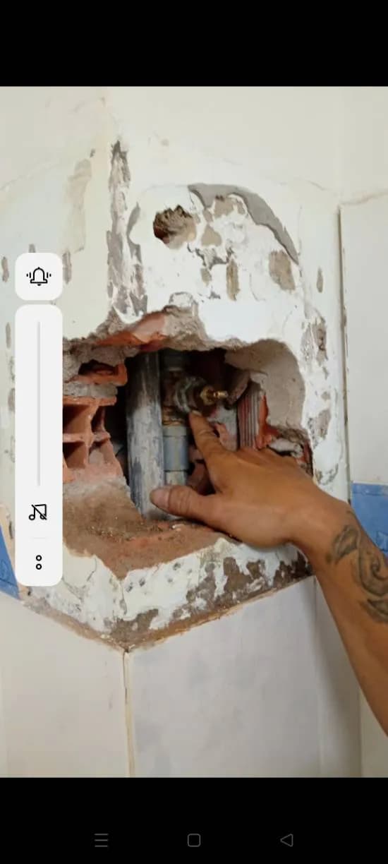 Trước sửa van nước Đạt Hòa tại Gò Vấp — thợ Lê Đăng Tuấn
