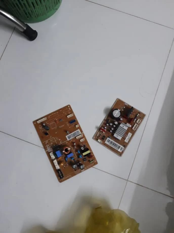 Trước sửa tủ lạnh Inverter Samsung tại Quận 7 — thợ Đặng Anh Huy