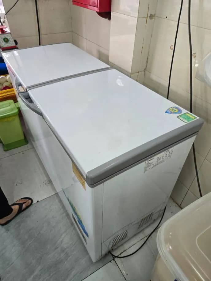 Sau khi hoàn thành sửa tủ đông Sanaky tại Tân Phú — thợ Lê Hữu Lộc (5 sao)