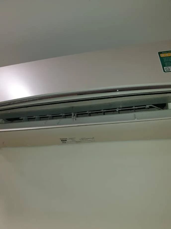 Trước sửa máy lạnh treo tường Panasonic tại Quận 7 — thợ Phan Chí Tâm