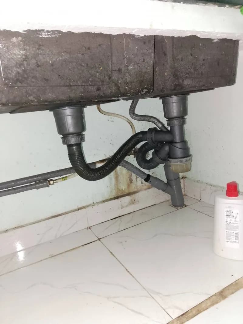 Thay bộ xả bồn rửa chén bị rò rỉ tại Tân Bình tại Tân Bình