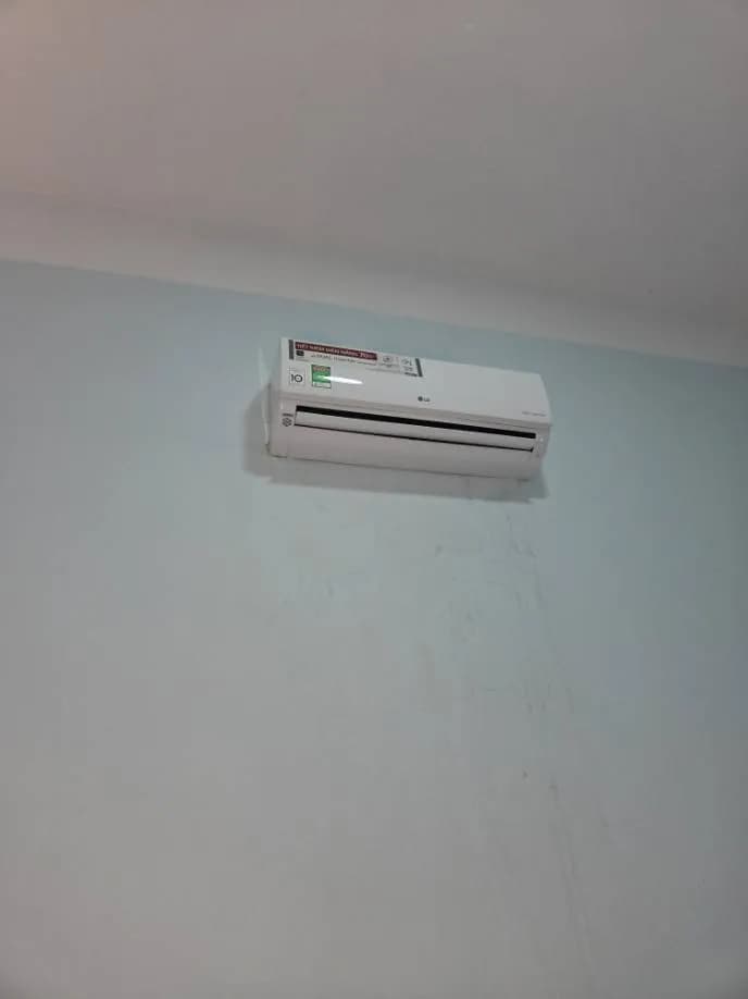 Sau khi hoàn thành sửa máy lạnh treo tường LG tại Phường 9, Phú Nhuận — thợ Lê Hữu Lộc