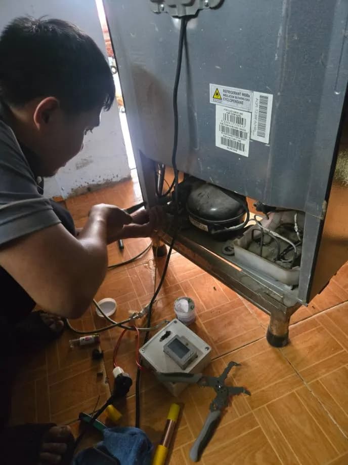 Hàn ống đồng, nạp gas R600a tủ lạnh Aqua tại Hiệp Bình, Thủ Đức tại Phường Hiệp Bình, Thủ Đức