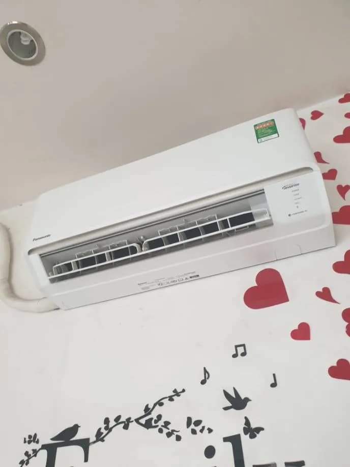 Trước sửa máy lạnh treo tường Panasonic tại Quận 7 — thợ Phan Chí Tâm