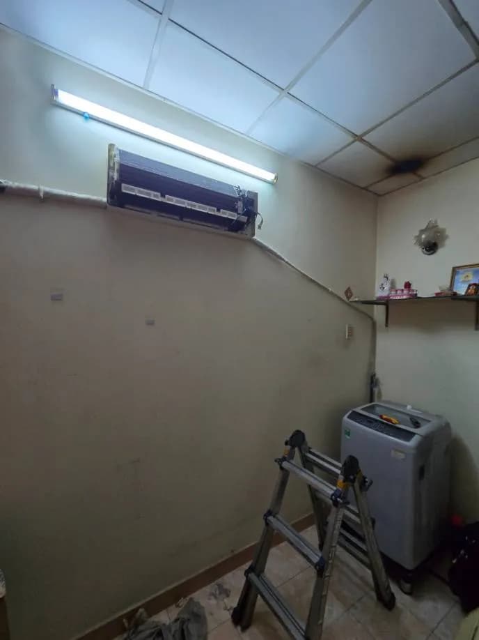 Nạp gas R32 và vệ sinh máy lạnh đóng tuyết tại Phú Nhuận tại Phú Nhuận