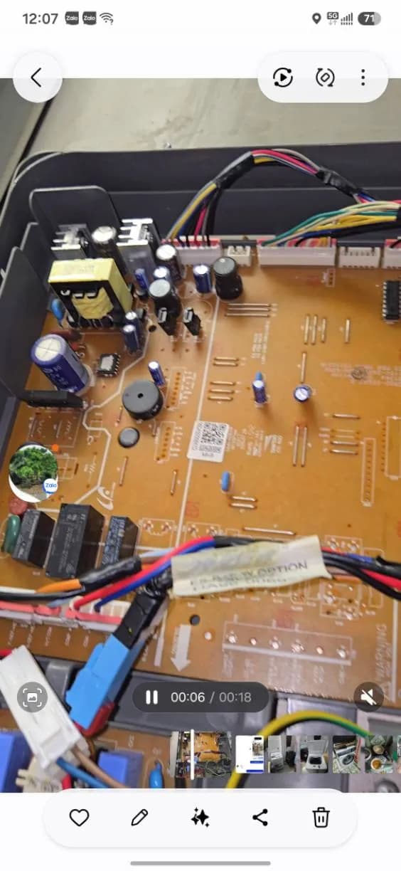 Trước sửa tủ lạnh side-by-side Samsung tại Phường Bình Thạnh, Bình Thạnh — thợ Lê Hữu Lộc