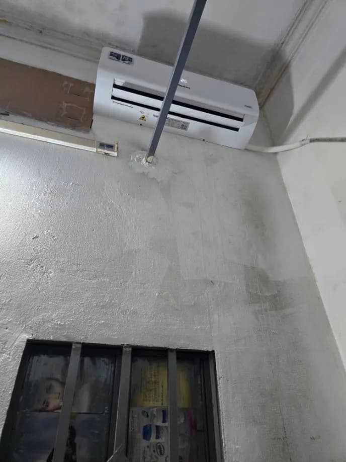 Trước sửa máy lạnh treo tường Nagakawa tại Phường 13, Tân Bình — thợ Lê Hữu Lộc
