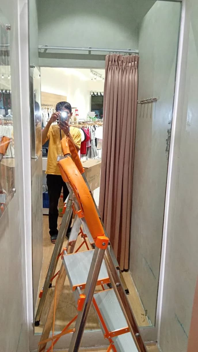 Trước sửa đèn LED tại Bình Tân — thợ Trần Văn Khanh