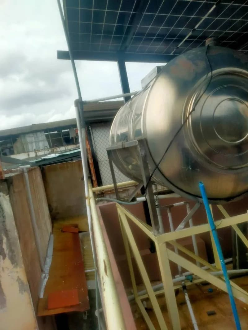Sau khi hoàn thành sửa bồn nước inox Bình Minh tại Quận 3 — thợ Lê Đăng Tuấn