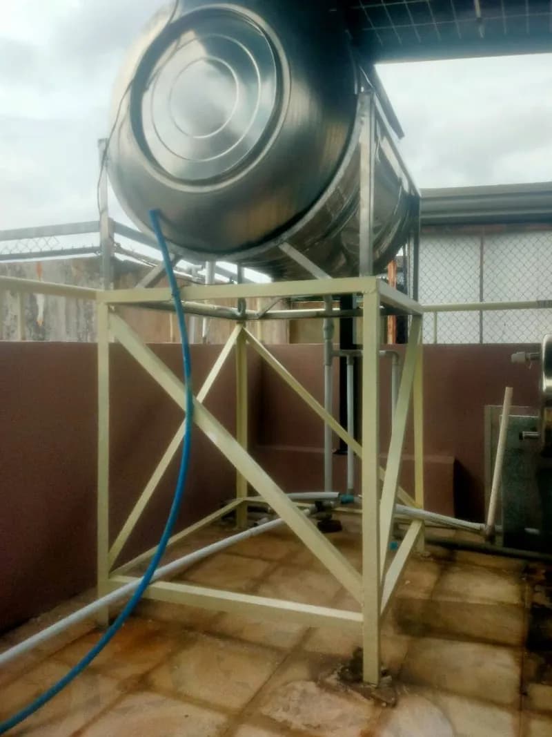 Trước sửa bồn nước inox Bình Minh tại Quận 3 — thợ Lê Đăng Tuấn