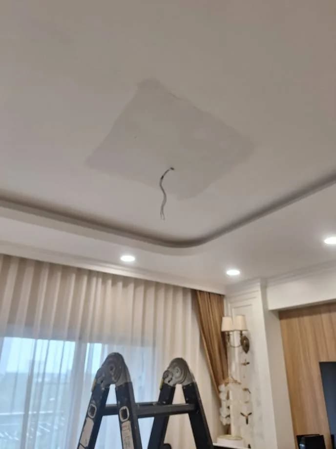 Trước sửa quạt trần tại Quận 7 — thợ Trần Quốc Đông
