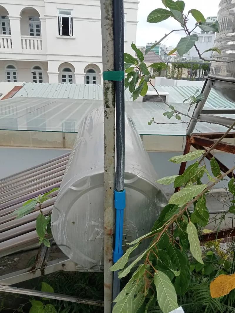 Sau khi hoàn thành sửa máy nước nóng năng lượng mặt trời tại phường Phú Nhuận, Phú Nhuận — thợ Võ Hồng Hải (5 sao)