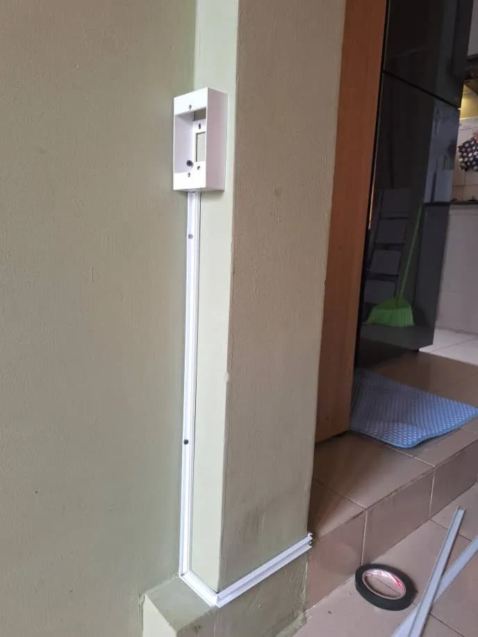 Trước sửa ổ cắm điện Panasonic tại Quận 1 — thợ Trần Quốc Đông