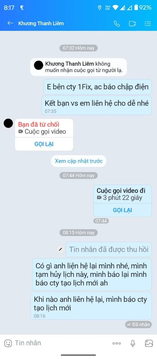 Trước sửa ổ cắm điện Panasonic tại phường gia định (p.1 cũ), Bình Thạnh — thợ Trần Văn Khanh