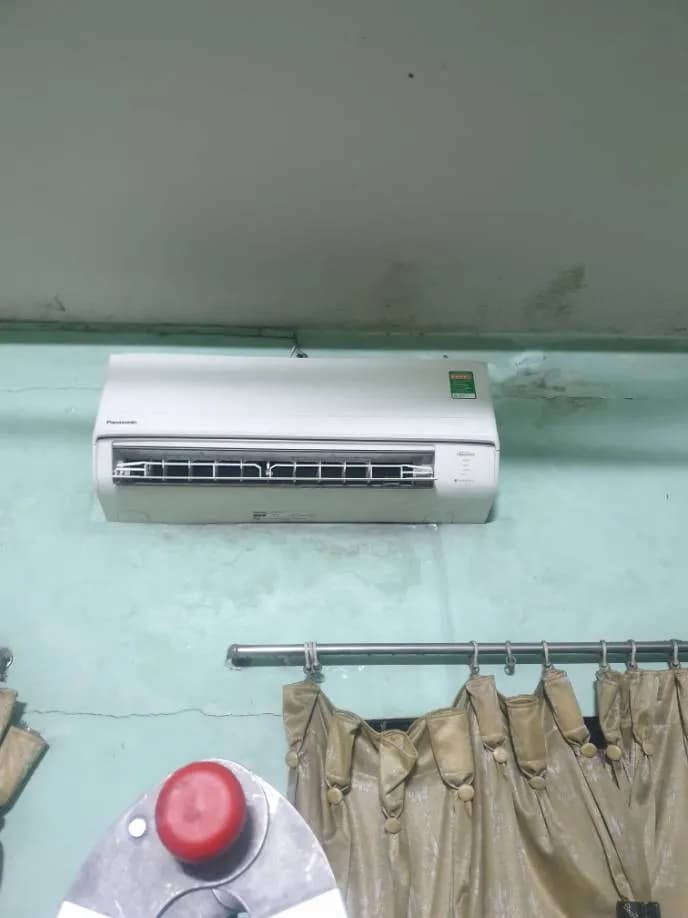 Trước sửa máy lạnh treo tường Panasonic tại Phường Tân Bình, Tân Bình — thợ Phan Chí Tâm
