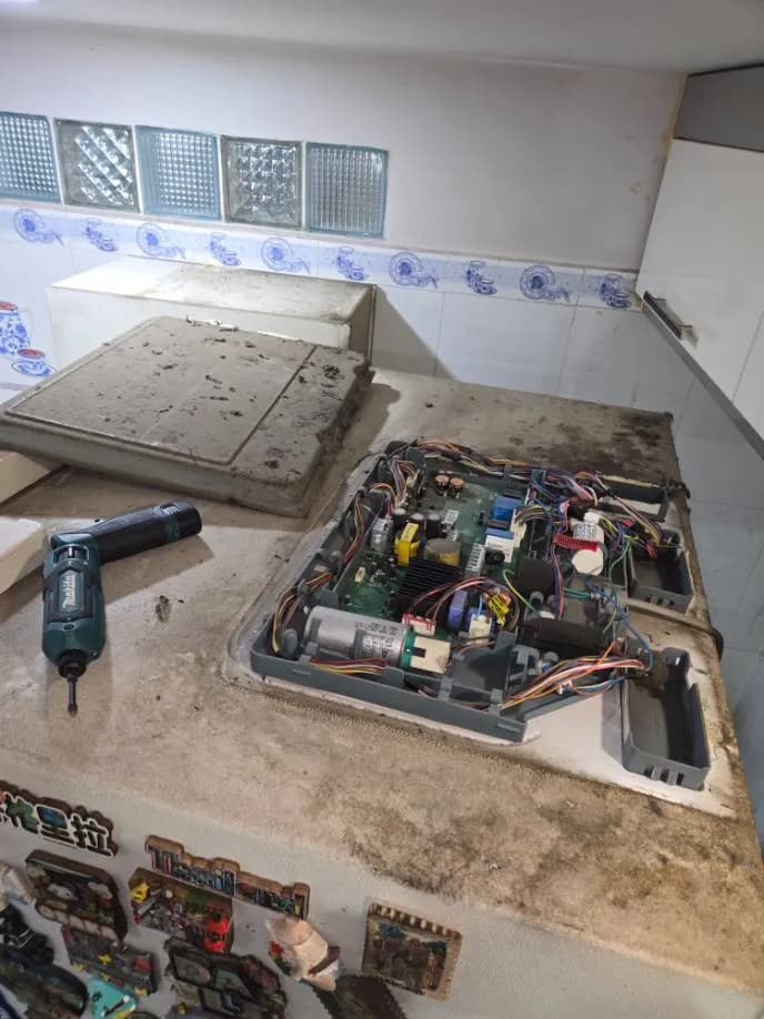 Trước sửa tủ lạnh LG tại Phường 8, Gò Vấp — thợ Lê Hữu Lộc