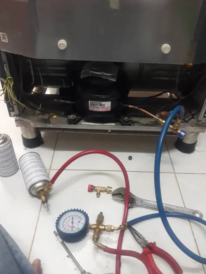 Sau khi hoàn thành sửa tủ lạnh Panasonic tại Phường 9, Quận 10 — thợ Đặng Anh Huy