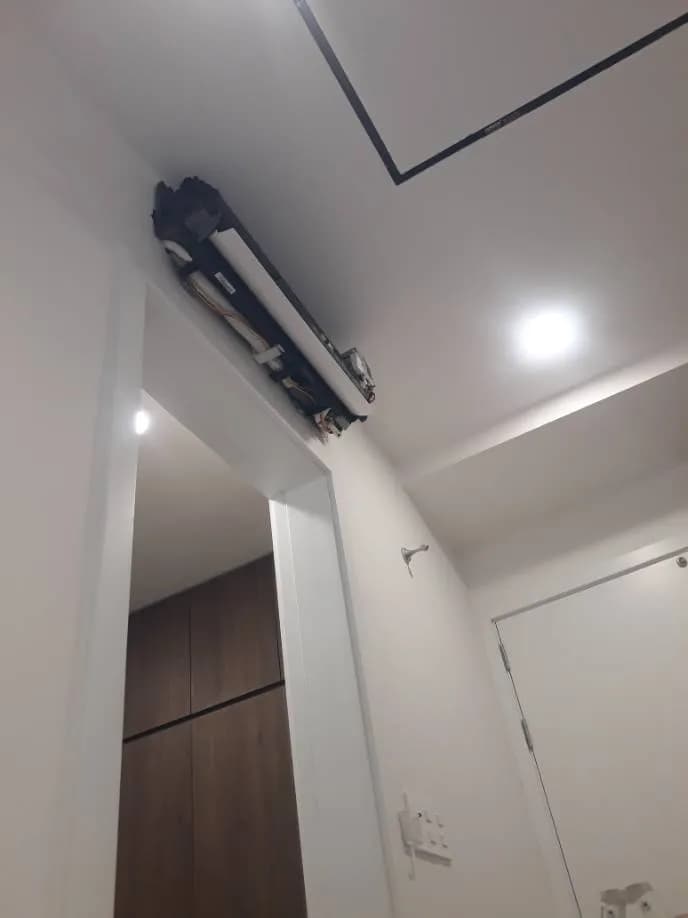 Sau khi hoàn thành sửa máy lạnh treo tường tại P.HCM, Nhà Bè — thợ Đặng Anh Huy (1 sao)