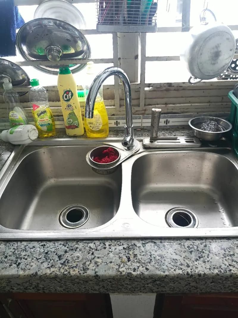 Sau khi hoàn thành sửa vòi nước bồn rửa chén tại Quận 11 — thợ Trần Ngọc Tùng