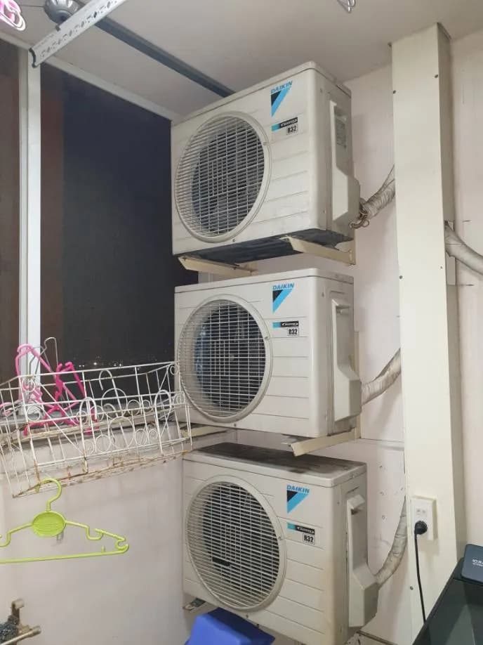 Sau khi hoàn thành sửa máy lạnh treo tường Daikin tại P.HCM, Nhà Bè — thợ Phan Chí Tâm