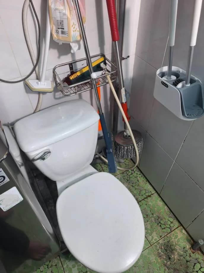 Trước sửa vòi nước tại Phường Chánh Hưng, Quận 8 — thợ Trần Quốc Đông