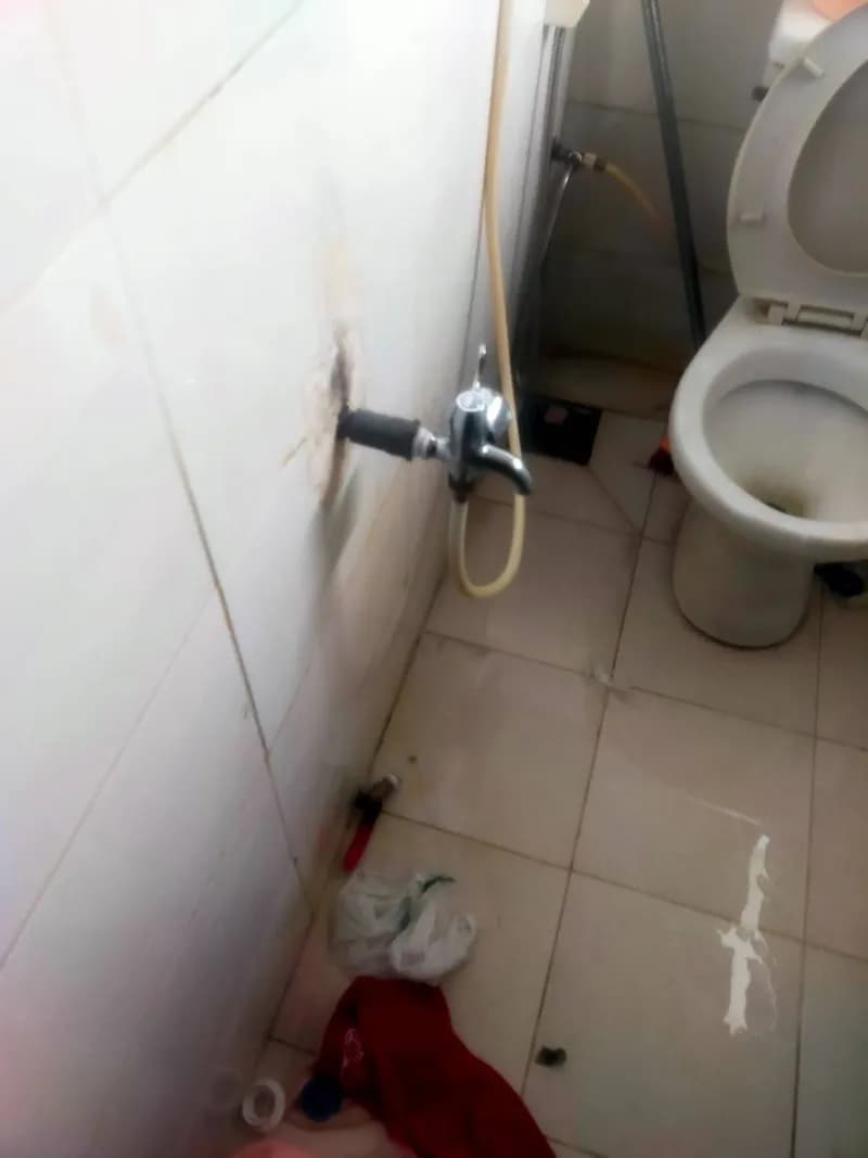 Sau khi hoàn thành sửa vòi nước tại P.HCM, Gò Vấp — thợ Lê Đăng Tuấn