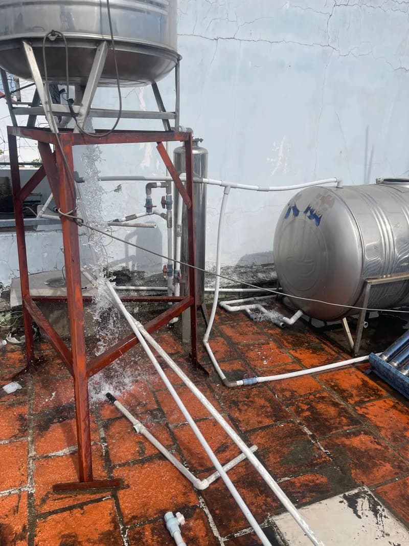 Trước sửa máy lạnh treo tường Daikin tại Phường Tân Thành, Tân Phú — thợ Nguyễn Quốc Bảo