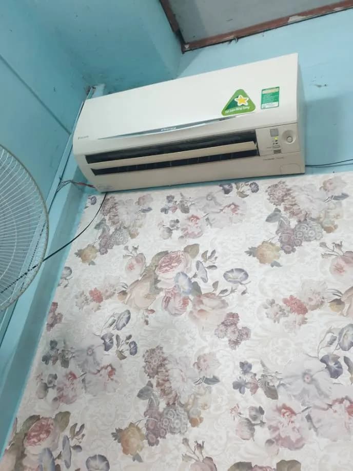 Trước sửa máy lạnh treo tường Daikin tại P. Chánh Hưng TP.HCM, Quận 8 — thợ Phan Chí Tâm