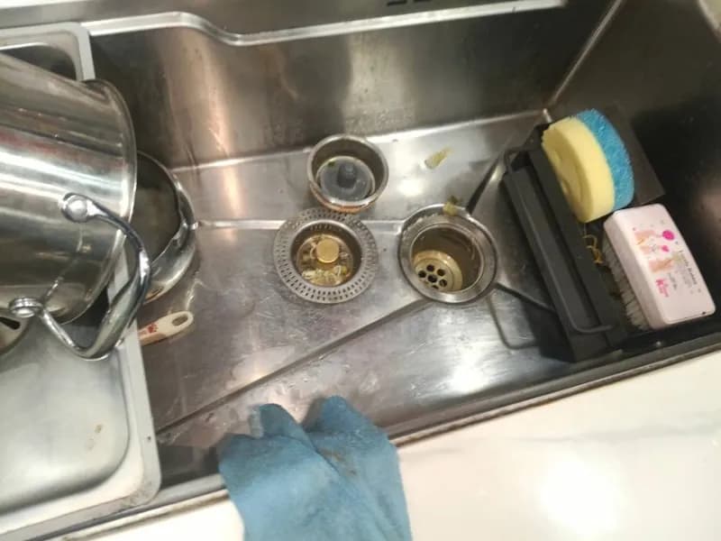 Trước sửa bồn rửa chén tại P. An Hội Tây, Gò Vấp — thợ Trần Ngọc Tùng