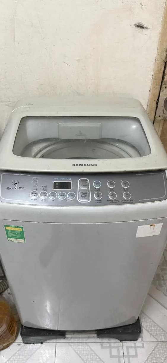 Trước sửa máy giặt cửa trên Samsung tại Bình Thạnh — thợ Phan Chí Tâm