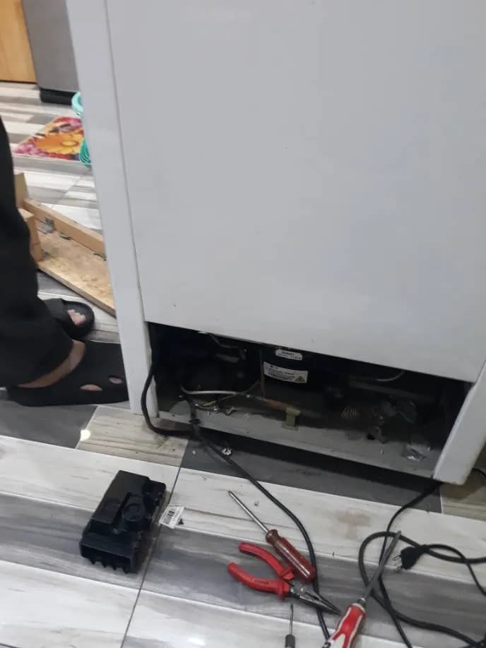 Sau khi hoàn thành sửa tủ đông LG tại Quận 8 — thợ Đặng Anh Huy (5 sao)