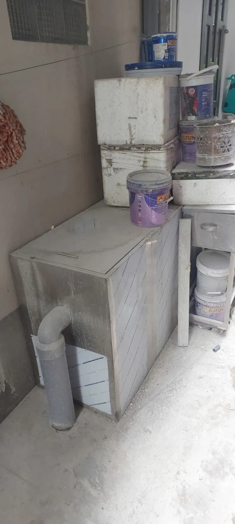 Trước sửa bẫy mỡ tại Thủ Đức — thợ Bùi Văn An