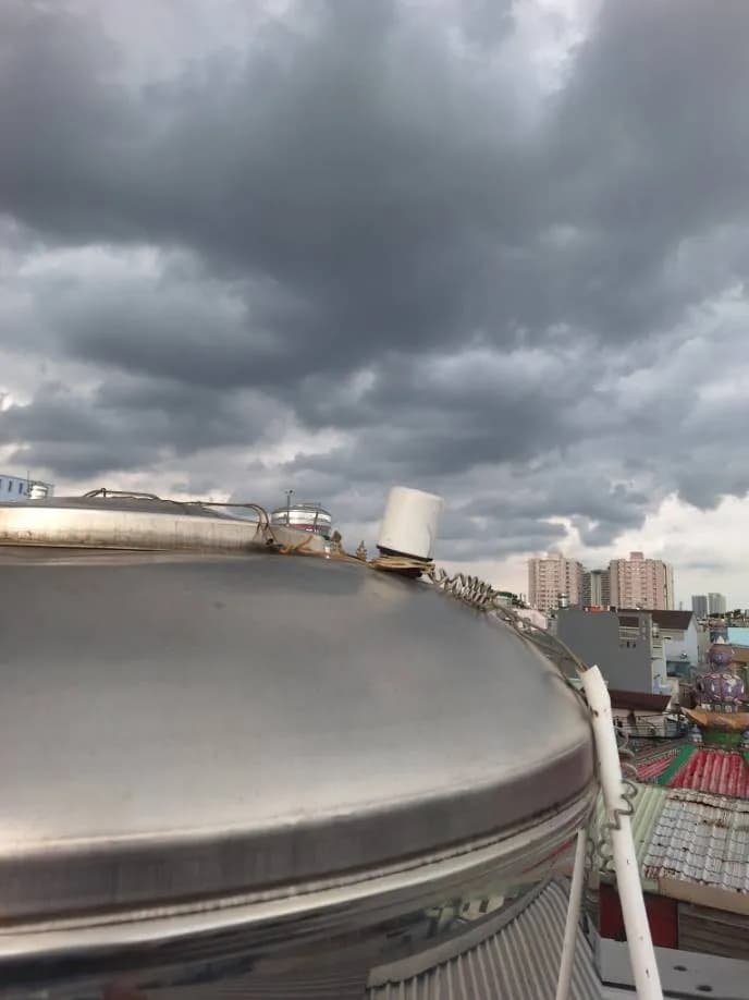 Trước sửa máy bơm nước tại Quận 8 — thợ Trần Quốc Đông