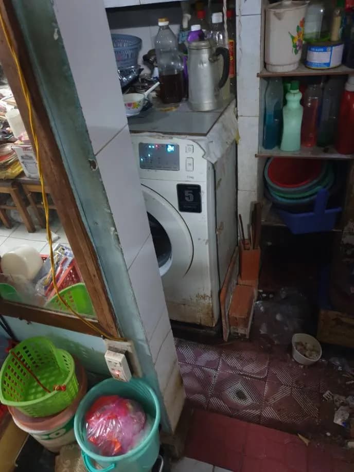 Sau khi hoàn thành sửa máy giặt cửa trước Toshiba tại Quận 1 — thợ Phan Chí Tâm