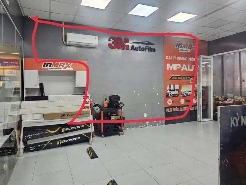 Trước sửa Nippon tại Gò Vấp — thợ Bùi Văn An