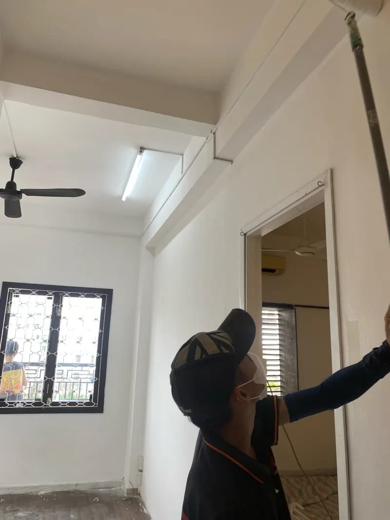 Dặm vá tường nứt, sơn mới nhà trọn gói tại Bình Thạnh tại Bình Thạnh