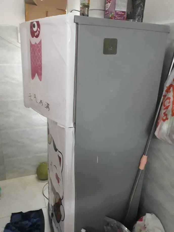 Trước sửa tủ lạnh tại Tân Phú — thợ Đặng Anh Huy