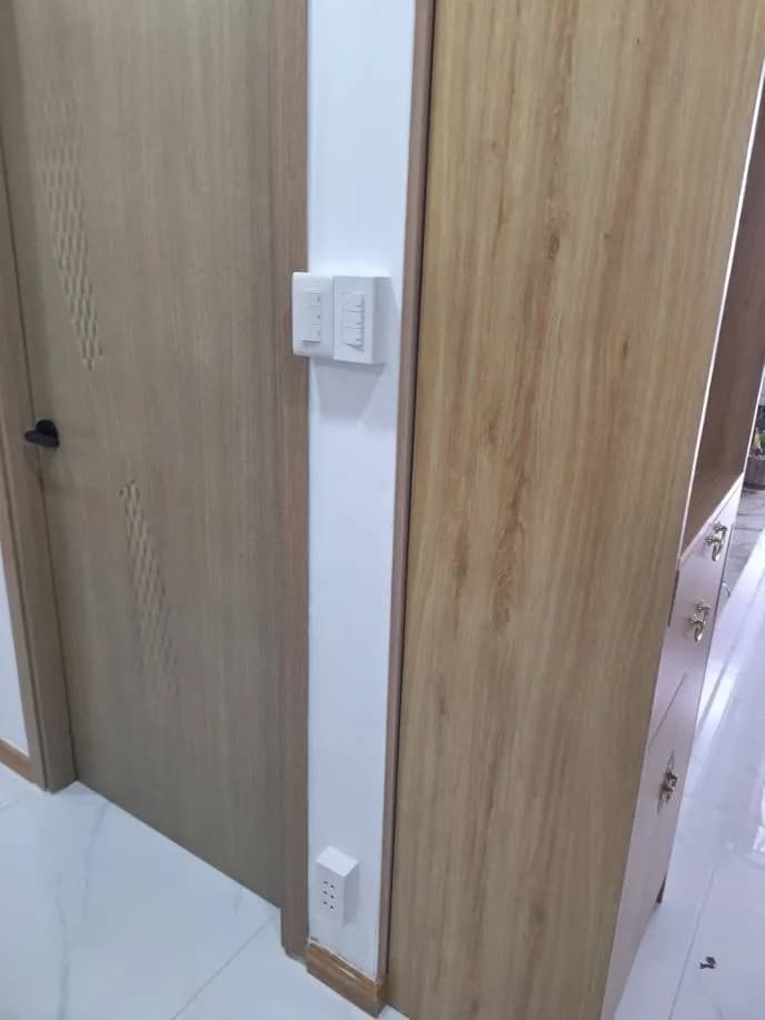 Sau khi hoàn thành sửa đèn LED tại Phường 13, Quận 4 — thợ Trần Quốc Đông