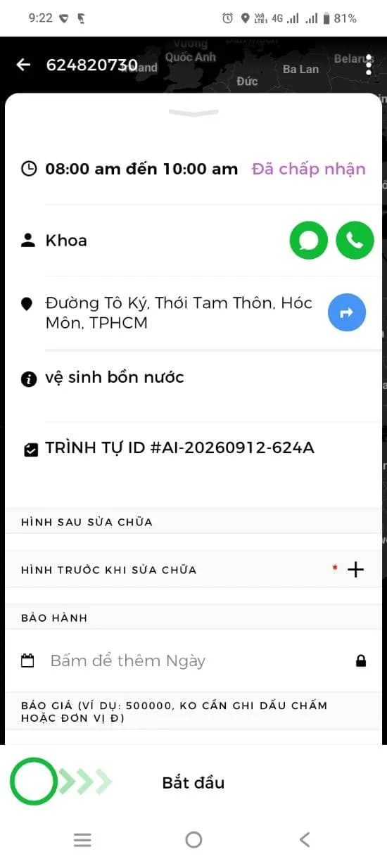 Kiểm tra và tư vấn kỹ thuật bồn nước tại Hóc Môn tại Hóc Môn