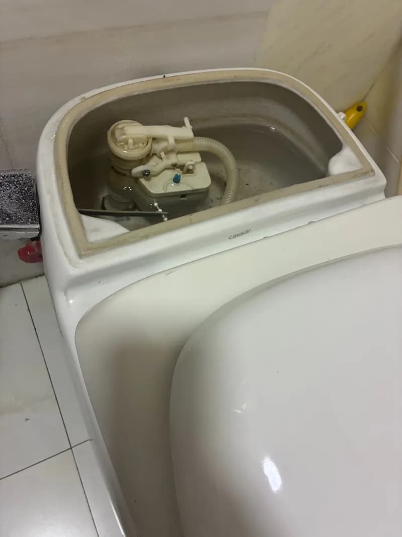 Trước sửa bồn cầu tại TPHCM — thợ Dương Oai