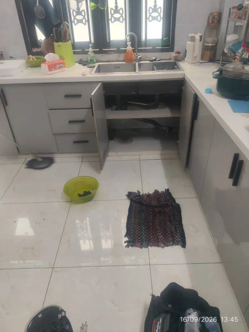 Thông tắc đường ống thoát nước bồn rửa chén tại Quận 8 tại Quận 8
