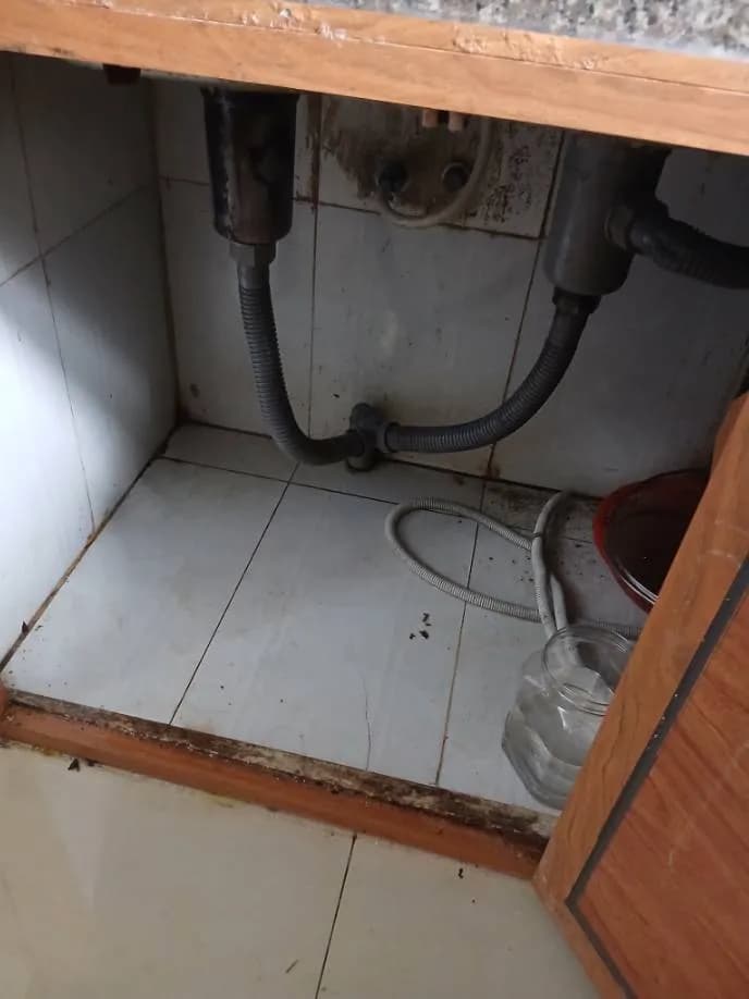 Sau khi hoàn thành sửa lavabo tại Phường Tân Phú, Tân Phú — thợ Lê Đăng Tuấn